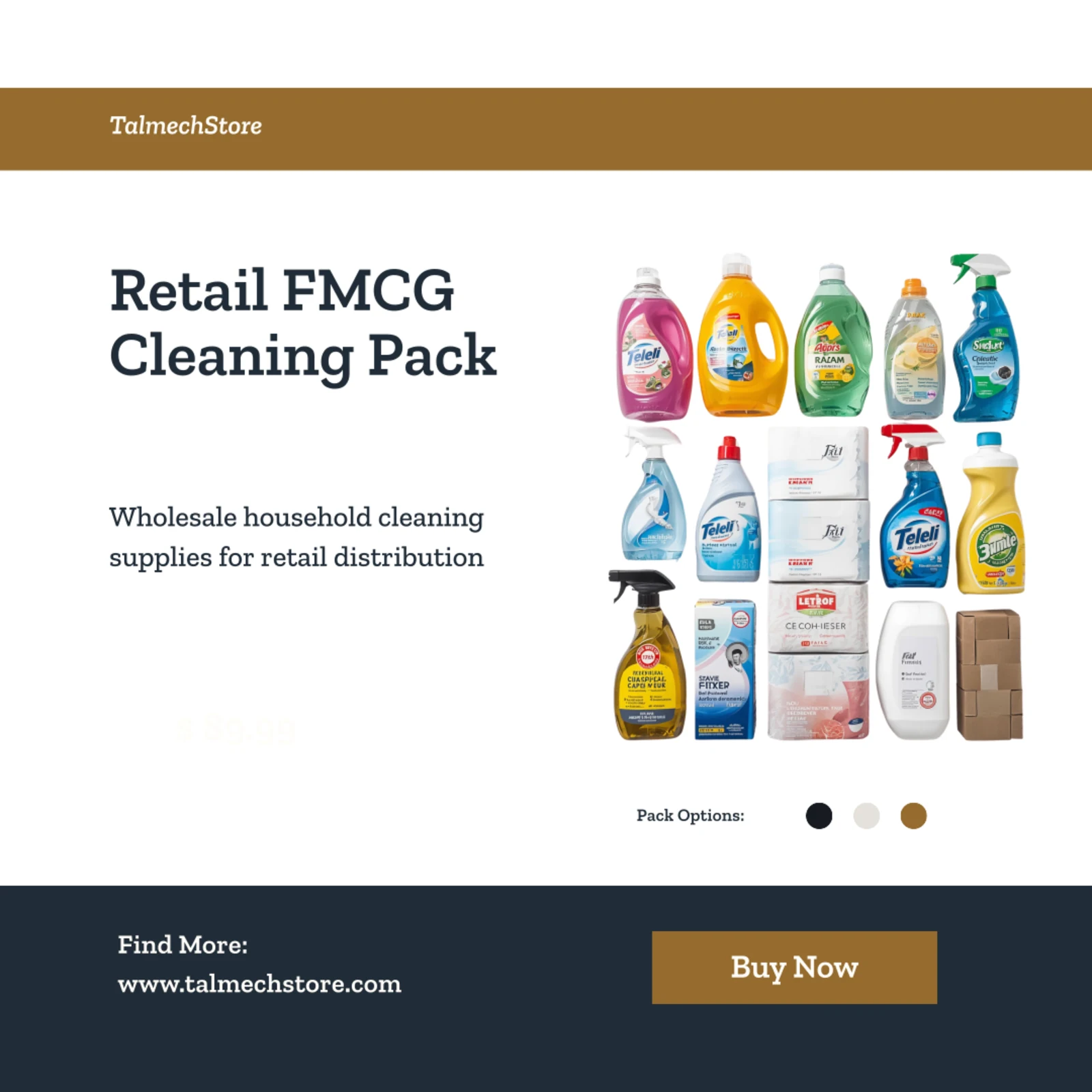 Retail FMCG Cleaning Pack