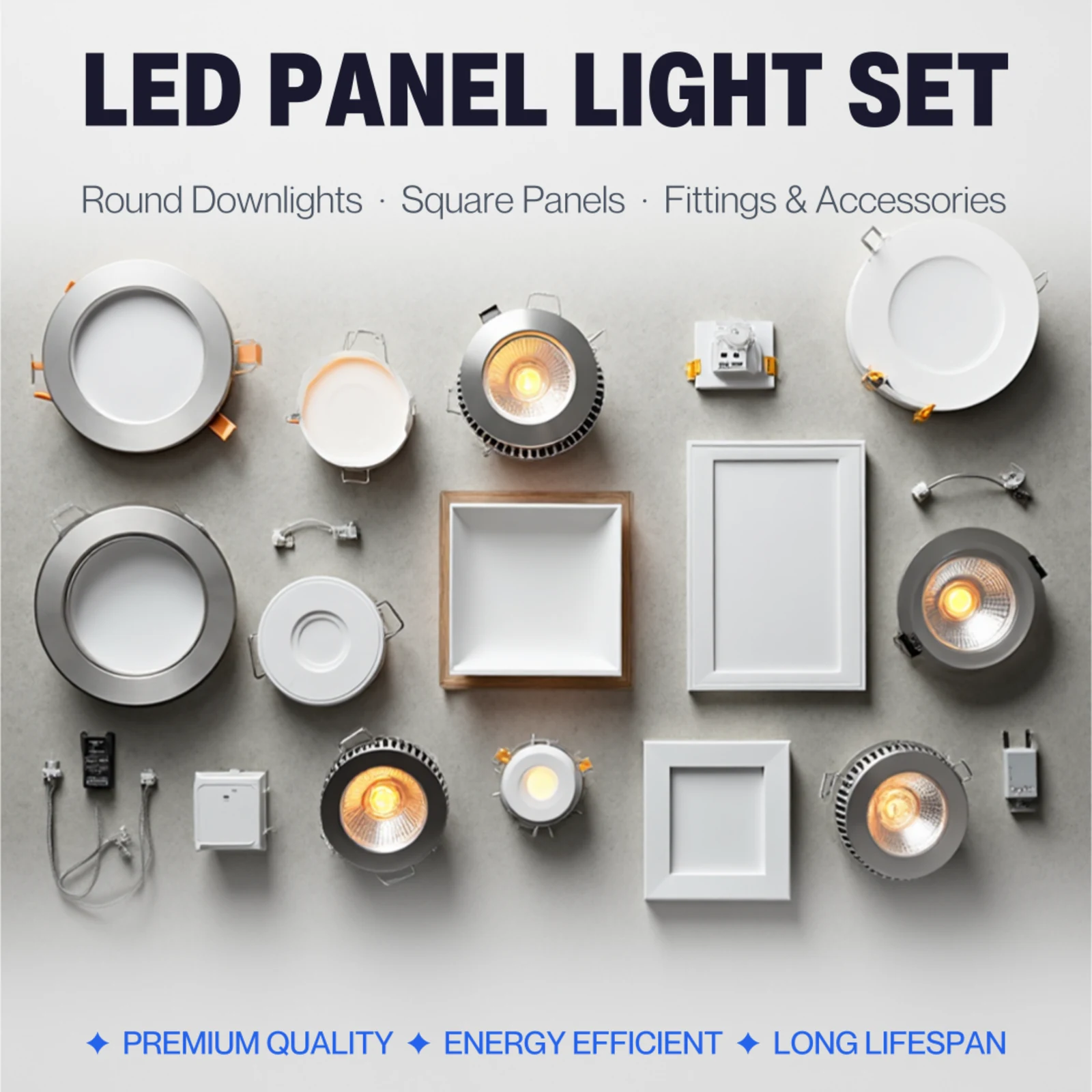 LED Panel Light Set